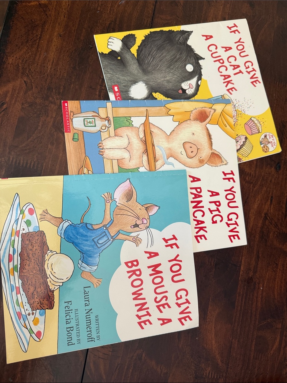 Set of 3 Children’s Picture Books - if you give a
